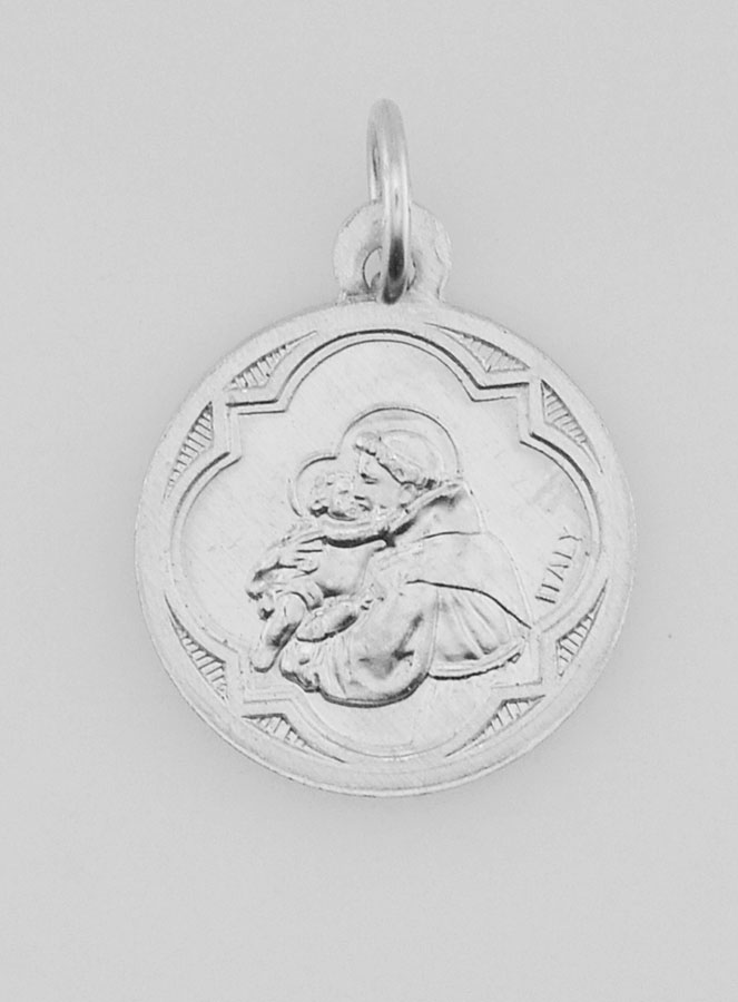Médaille Saint Antoine en Aluminium - 15mm (pic 1)