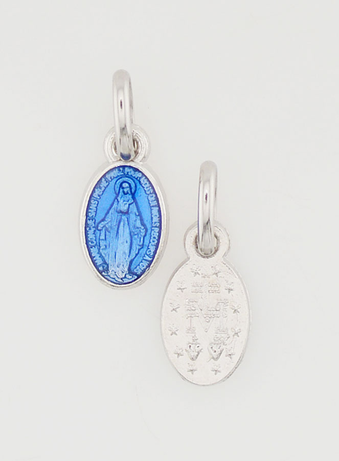 Médaille Miraculeuse Bleue - 10mm (pic 1)