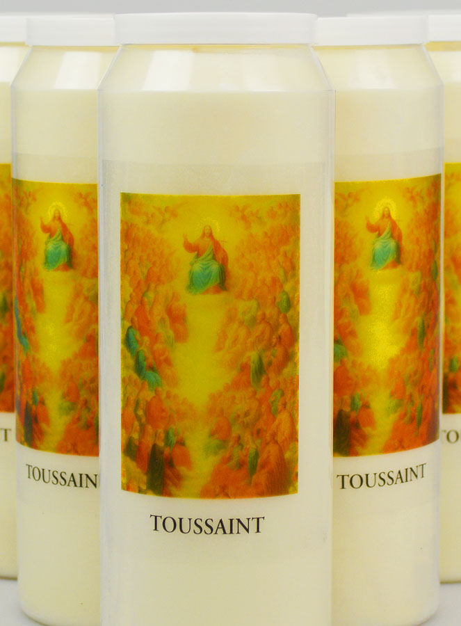 Lot de 6 Bougies de Neuvaine Fête de la Toussaint (pic 3)