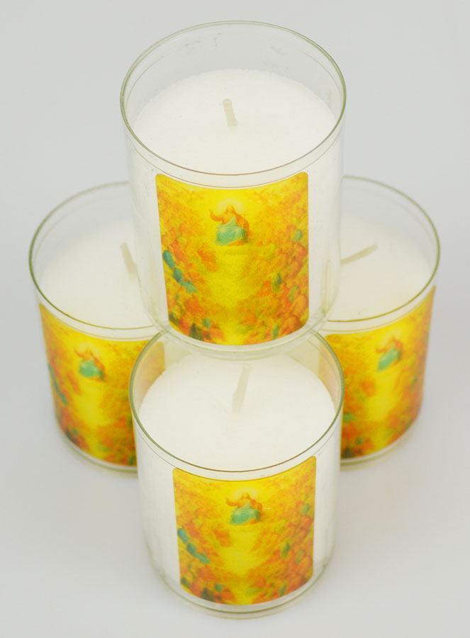 Lot de 4 Bougies Veilleuses Fête de la Toussaint (pic 2)