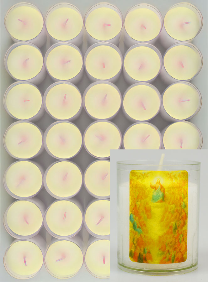 Lot de 10 Bougies Veilleuses Fête de la Toussaint (pic 1)