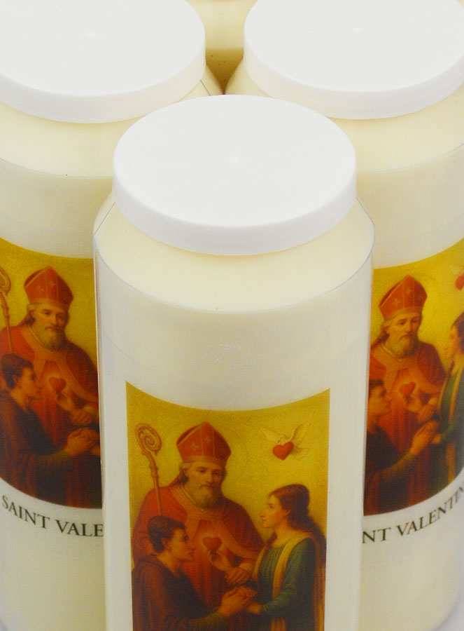 Lot de 20 Bougies de Neuvaine à Saint Valentin (pic 4)