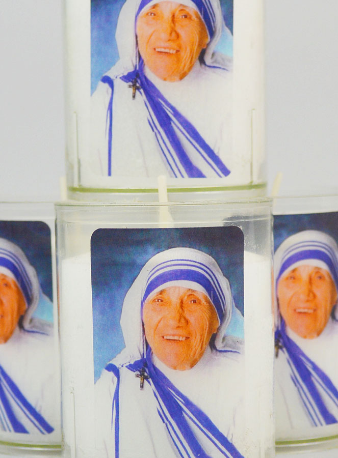 Lot de 4 Bougies Veilleuses Sainte Mère Teresa (pic 3)