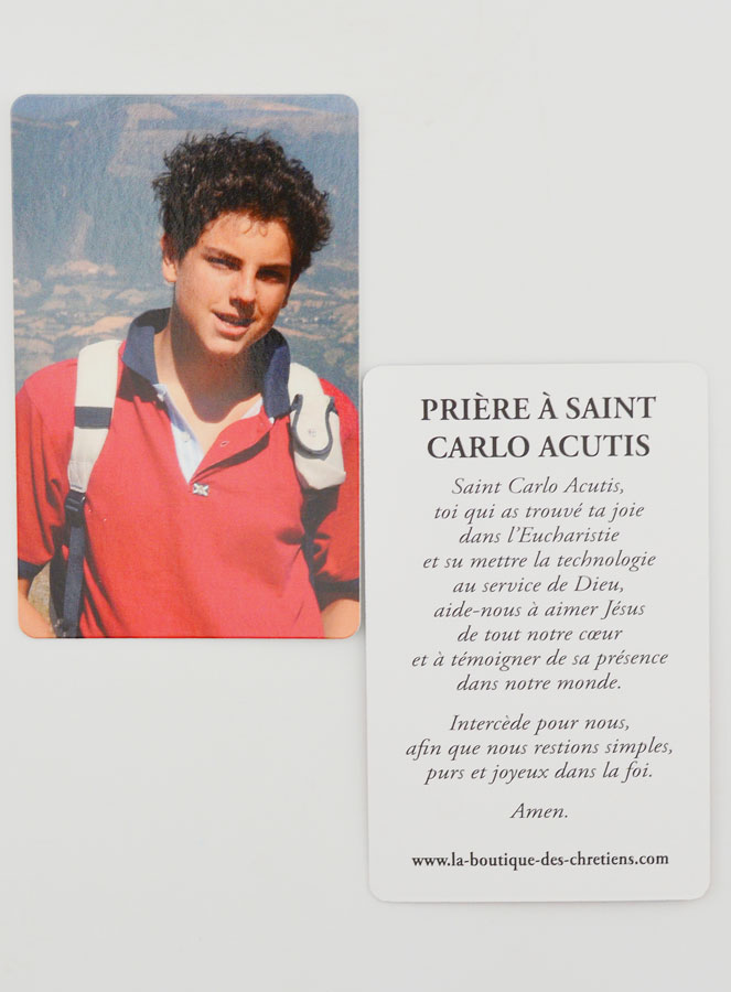 Carte de Prière à Saint Carlo Acutis (pic 3)