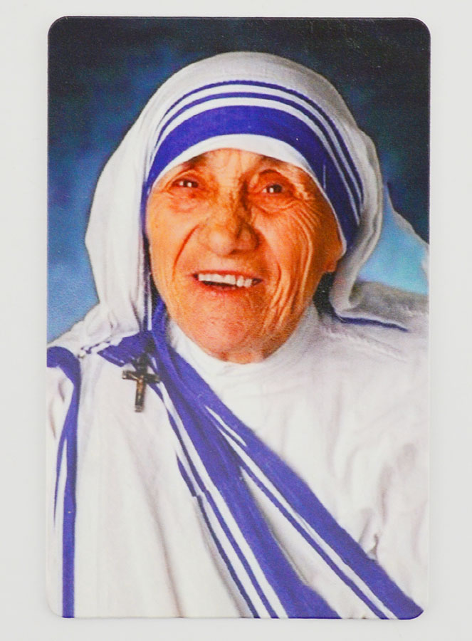 Carte de Prière à Sainte Mère Teresa (pic 1)