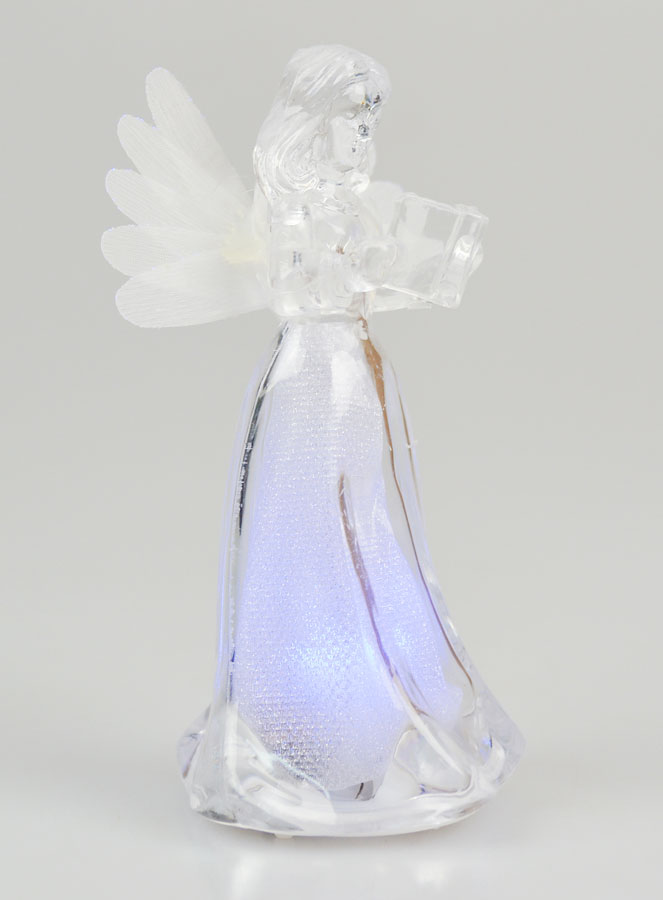 Statue Ange Gardien Lumineux - 10cm (pic 3)