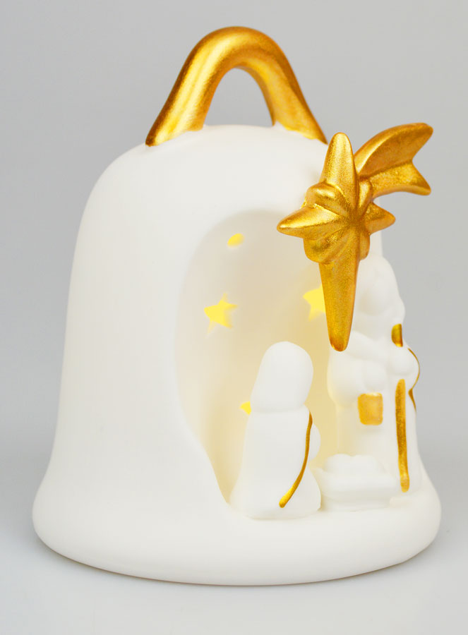 Statue de la Nativité Cloche Lumineuse - 14cm (pic 3)