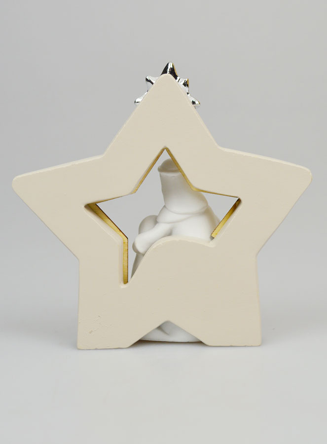 Statue de la Nativité Etoile - 10cm (pic 4)