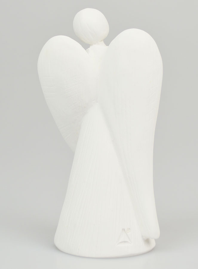 Statue Moderne Ange Gardien - 13cm (pic 4)