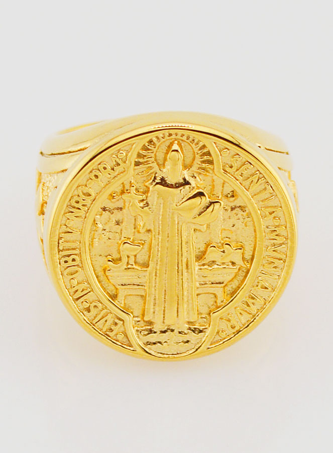 Chevalière Saint Benoît - T59 (pic 1)