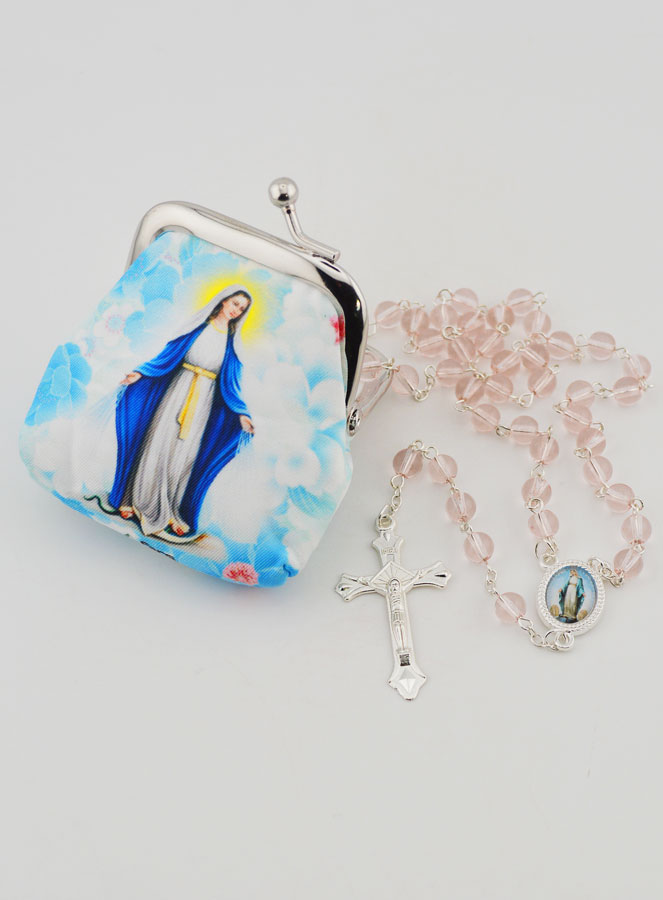 Chapelet Vierge Miraculeuse & Pochette (pic 1)