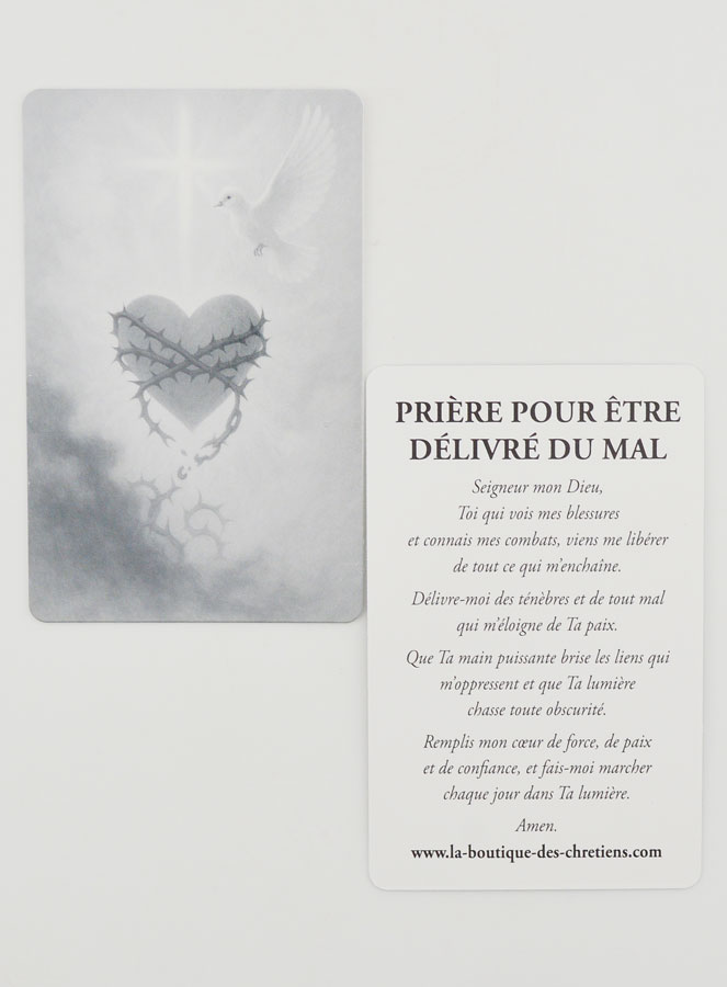 Carte de Prière Pour Être Délivré du Mal (pic 3)