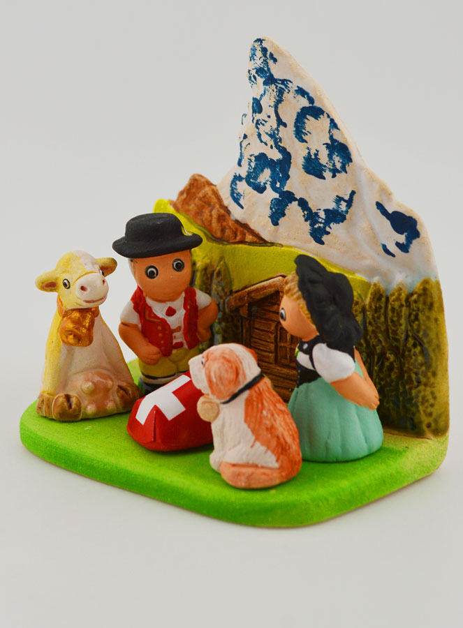 Crèche de Noël du Monde - Nativité Suisse (pic 3)