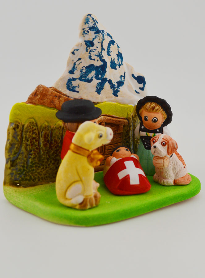 Crèche de Noël du Monde - Nativité Suisse (pic 4)