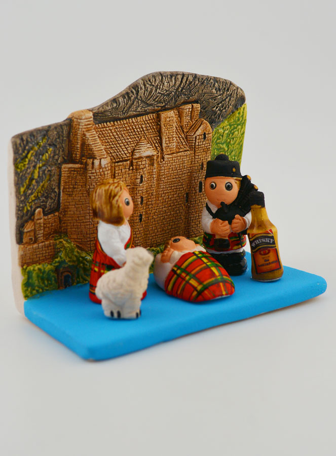Crèche de Noël du Monde - Nativité Ecosse (pic 4)