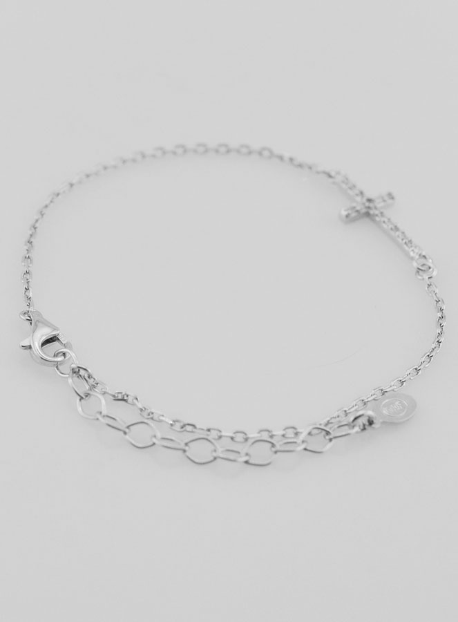 Bracelet Religieux Avec Croix - Argent 925 (pic 4)