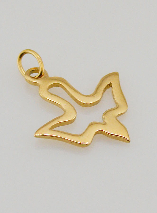 Médaille de Confirmation - Saint Esprit  17mm (pic 4)