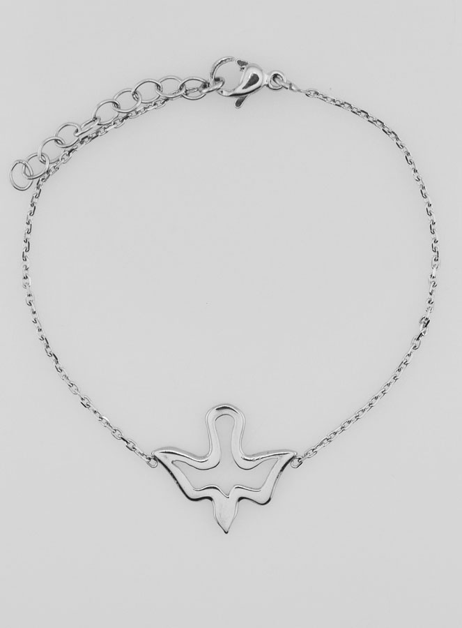 Bracelet Esprit Saint Ajouré en Inox (pic 1)