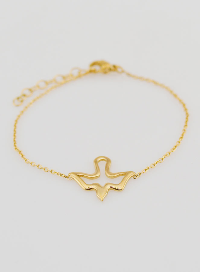 Bracelet de Confirmation du Saint Esprit Inox Doré (pic 2)