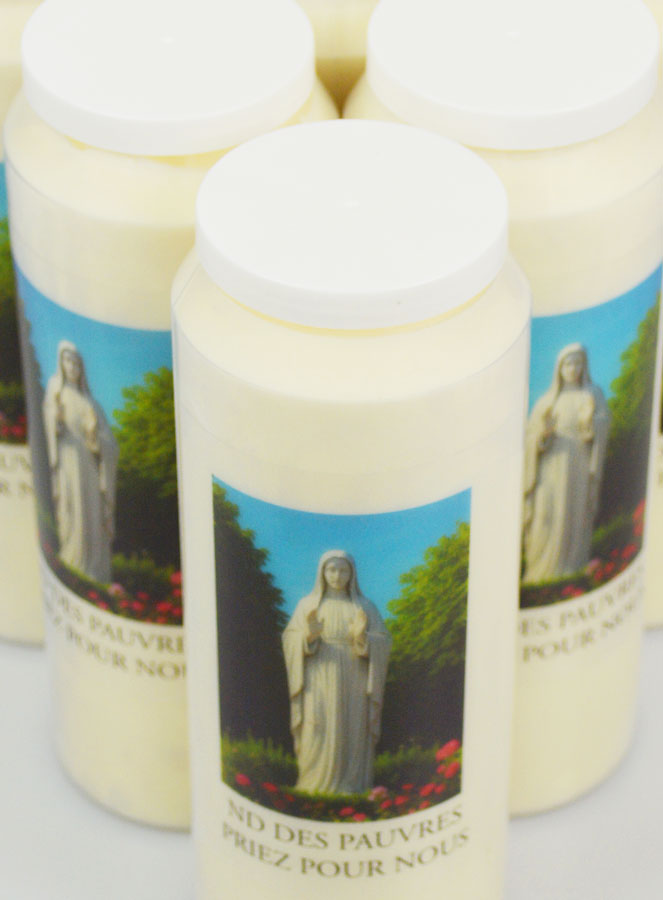 Lot de 10 Bougies de Neuvaine ND des Pauvres (pic 4)
