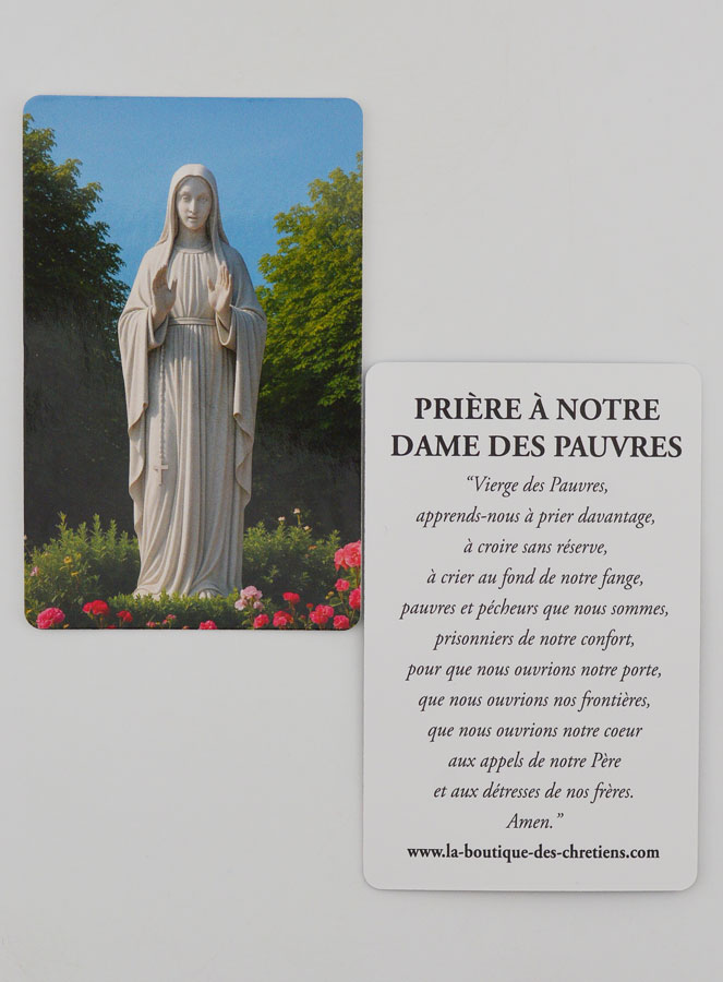 Carte de Prière à Notre Dame des Pauvres (pic 3)