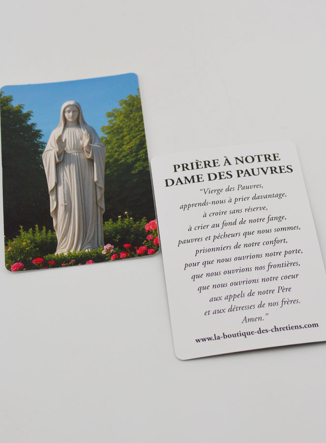 Carte de Prière à Notre Dame des Pauvres (pic 4)