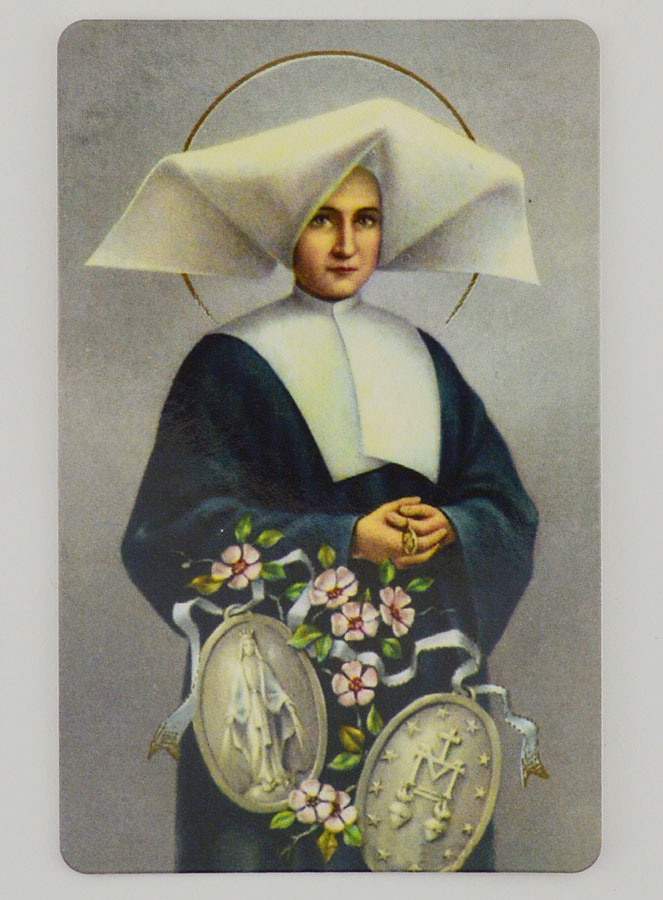 Carte de Prière à Sainte Catherine Labouré (pic 1)