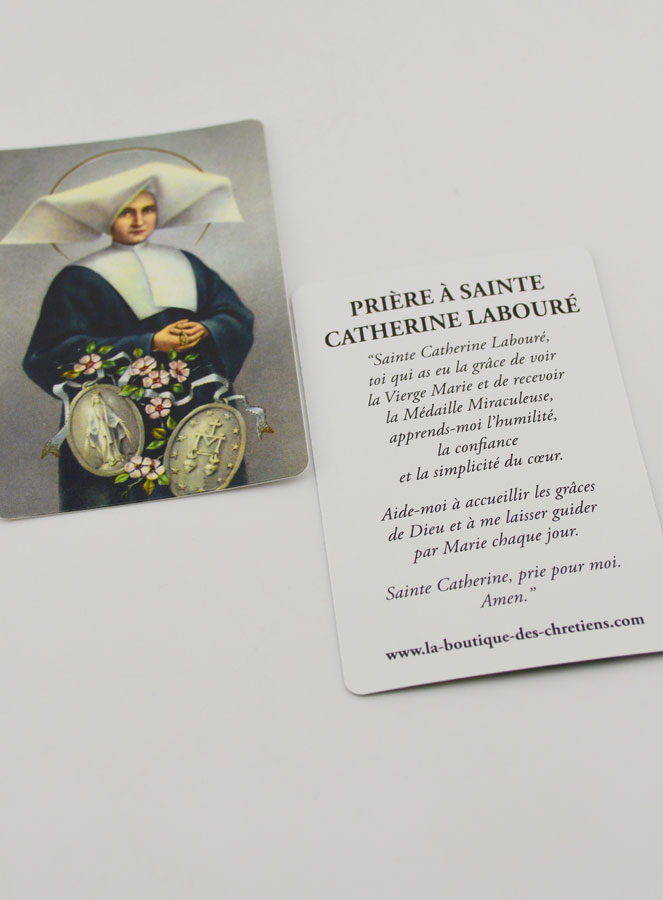 Carte de Prière à Sainte Catherine Labouré (pic 4)