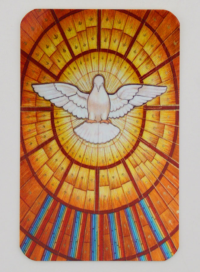 Lot de 10 Cartes de Prière Saint Esprit (pic 2)