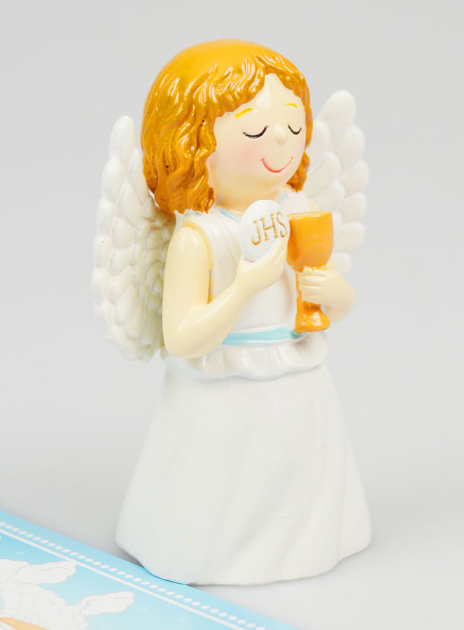 Cadeau de Communion - Ange Bleu Communiant (pic 3)