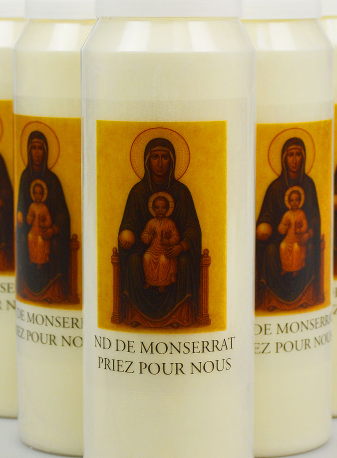 Lot de 20 Bougies de Neuvaine ND de Montserrat (pic 3)