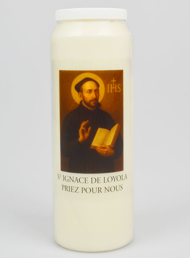 Bougie de Neuvaine à Saint Ignace de Loyola (pic 1)