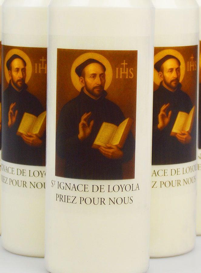 Lot de 20 Bougies de Neuvaine à Saint Ignace de Loyola (pic 3)
