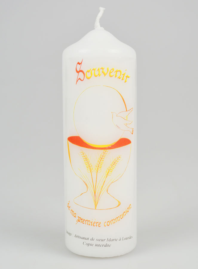 Cadeau de Communion - Cierge 12cm (pic 1)