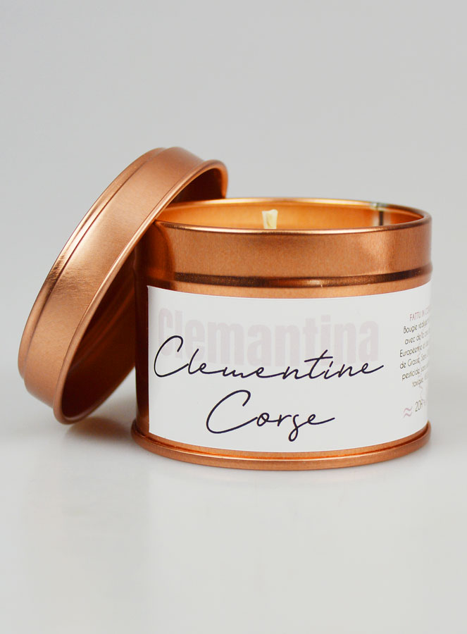 Bougie Parfumée Artisanale - Clémentine Corse (pic 1)