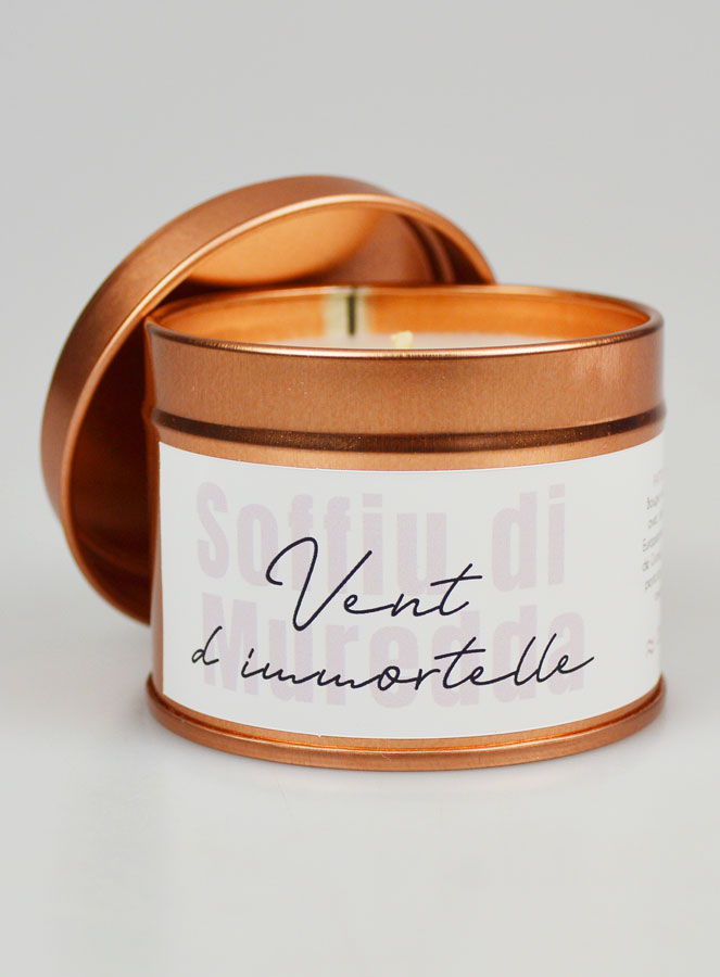 Bougie Parfumée Artisanale - Vent d'Immortelle (pic 1)