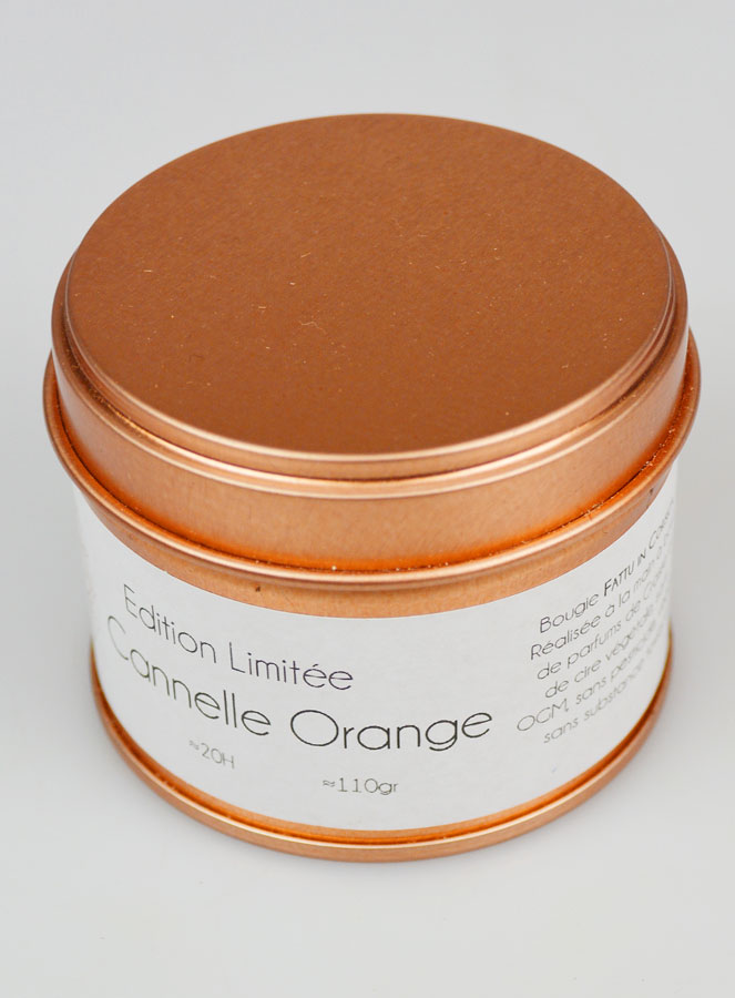 Bougie Parfumée Artisanale - Cannelle Orange (pic 3)