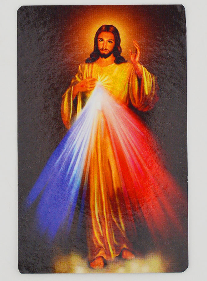 Lot de 10 Cartes Prière de Guérison du Christ (pic 3)