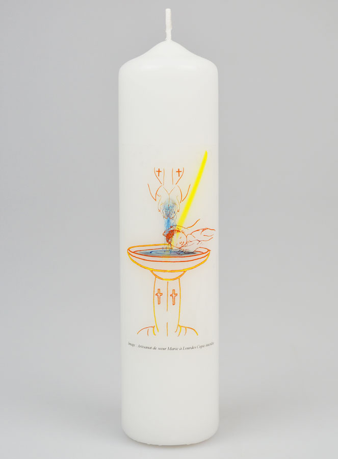 Cierge de Baptême Pour Enfant (pic 1)