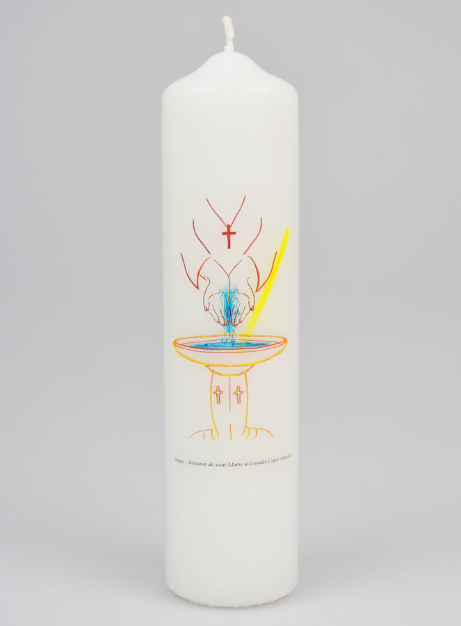 Cierge de Baptême Pour Adulte (pic 1)