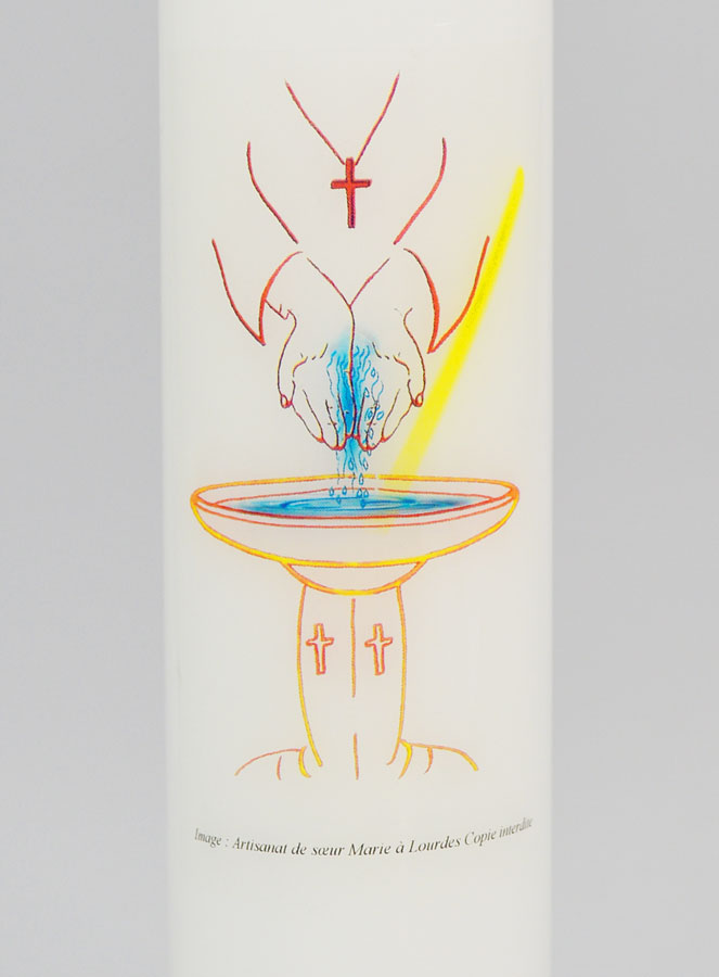 Cierge de Baptême Pour Adulte (pic 3)