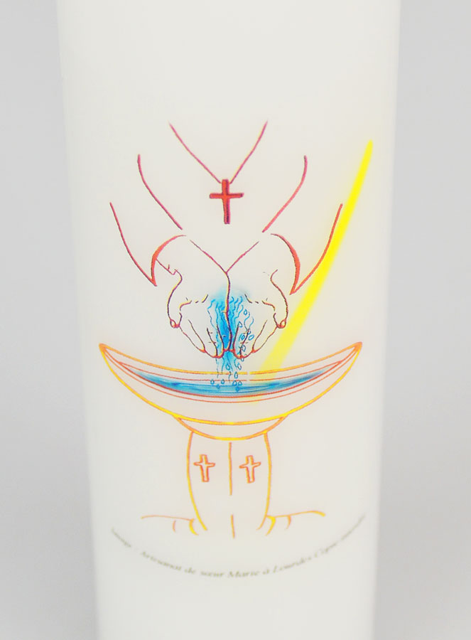 Cierge de Baptême Pour Adulte (pic 4)