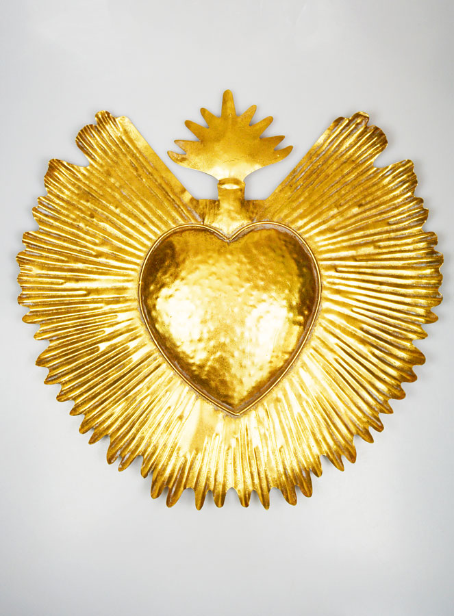 Grand Ex-Voto Mural en Métal - 59cm (pic 1)