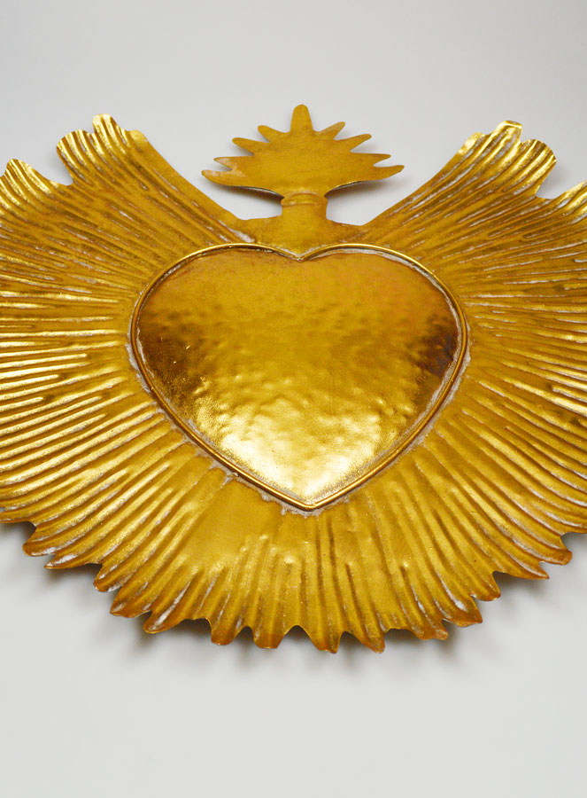 Grand Ex-Voto Mural en Métal - 59cm (pic 2)