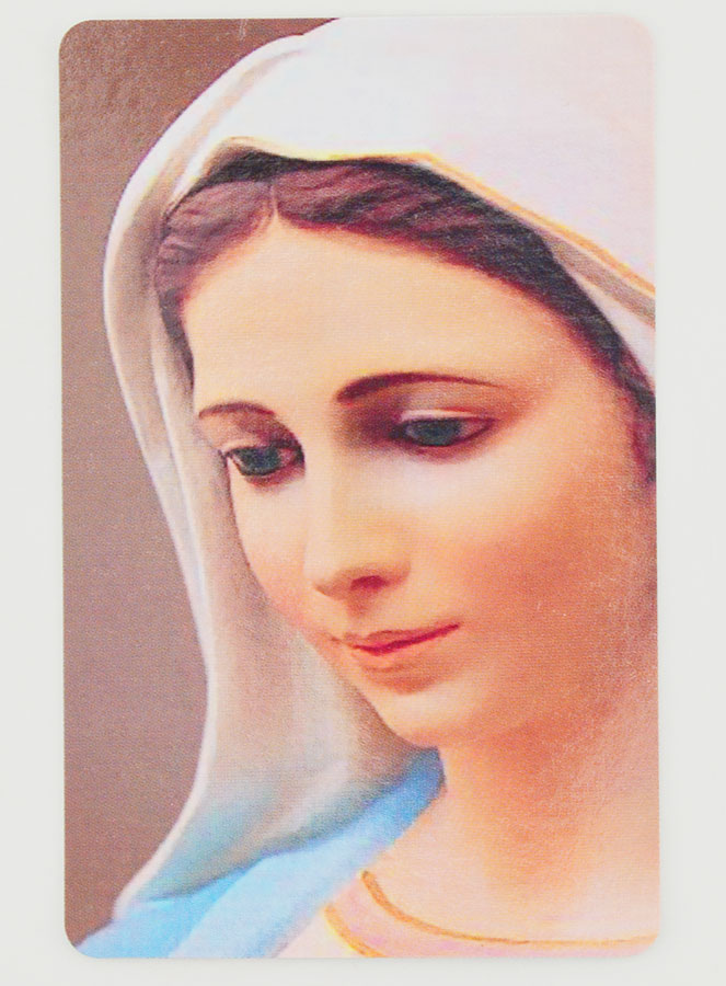 Lot de 10 Cartes de Prière Notre Dame de la Paix (pic 3)