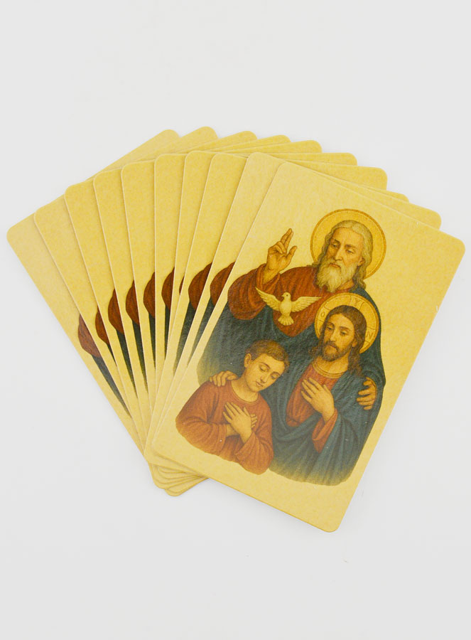 Lot de 10 Cartes de Prière de Protection (pic 1)