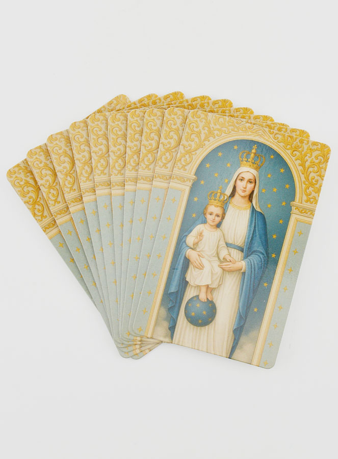 Lot de 10 Cartes de Prière à Notre Dame des Victoires (pic 1)