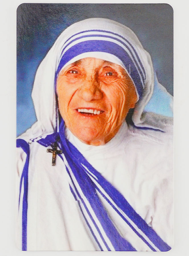 Lot de 10 Cartes de Prière à Sainte Mère Teresa (pic 3)