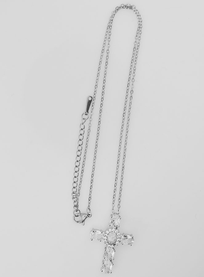 Collier Religieux en Laiton Avec Croix (pic 2)