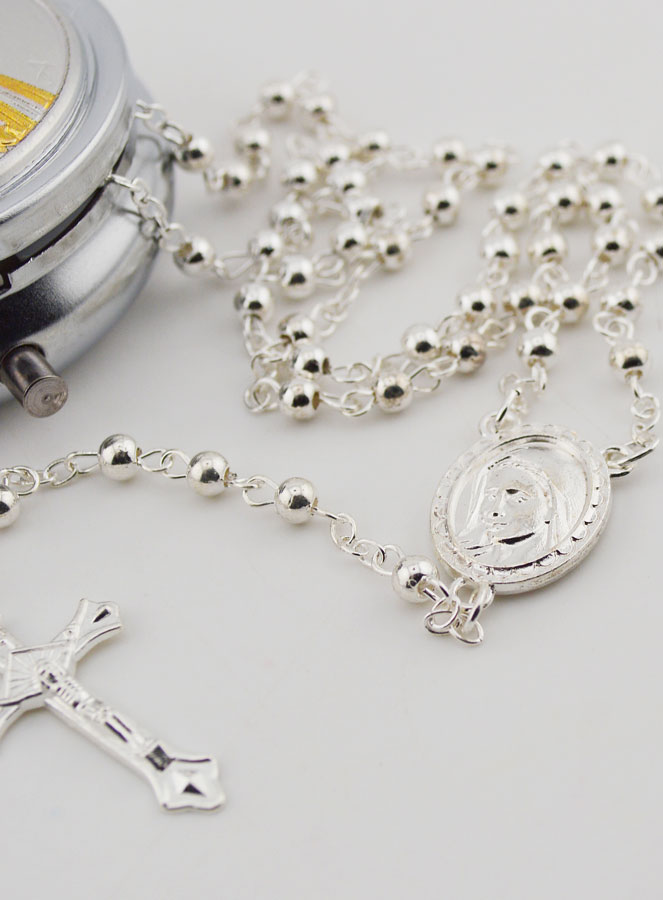 Chapelet & Boîte Christ Miséricordieux (pic 3)